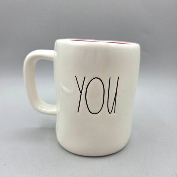 Rae Dunn Artisan Collection by Magenta Love You Large Coffee Mug - Picture 3 of 7